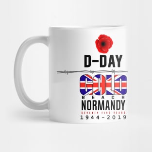 D Day Gold Beach Anniversary Mug